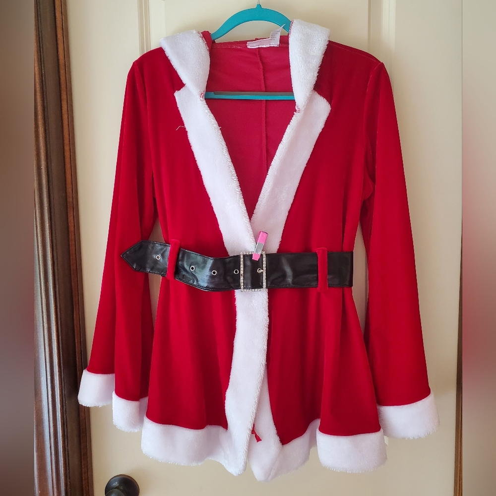 Mrs. Clause or Santa's Little Helper Coat Costume